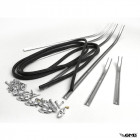 RMS Floor rail kit Vespa PTS (Made In Italy) RMS Floor rail kit Vespa PTS (Made In Italy)