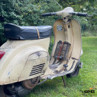 Rusty Farts Oil Can Holder Leg Shield Centre for Classic Vespa Rusty Farts Oil Can Holder Leg Shield Centre for Classic Vespa