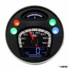 SIP Speedometer Vespa New PX (black face)