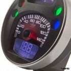 SIP Speedometer Vespa New PX (black face)