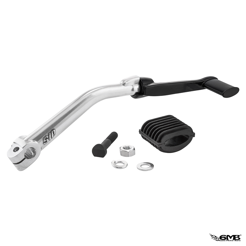 SIP Kickstart Lever, fold down for Vespa PX - Silver