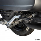 SIP Kickstart Lever, fold down for Vespa PX - Silver