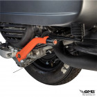 SIP Kickstart Lever, fold down for Vespa PX - Red