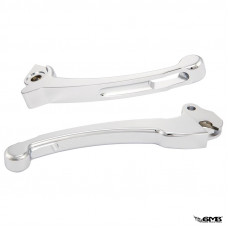 SIP Sport Lever R/L Set for Vespa PX Chrome Colour