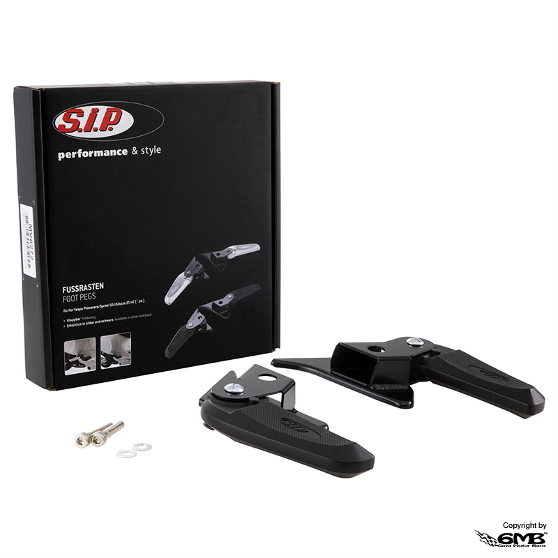 SIP Footrest Vespa Primavera and Sprint (Black) SIP Footrest Vespa Primavera and Sprint (Black)