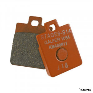 Stage6 Brake Pads Racing Type S14 for Vespa S, LX,...