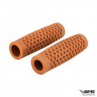 Vans Cult Waffle Grips for Universal Modern & Classic Vespa - Brown