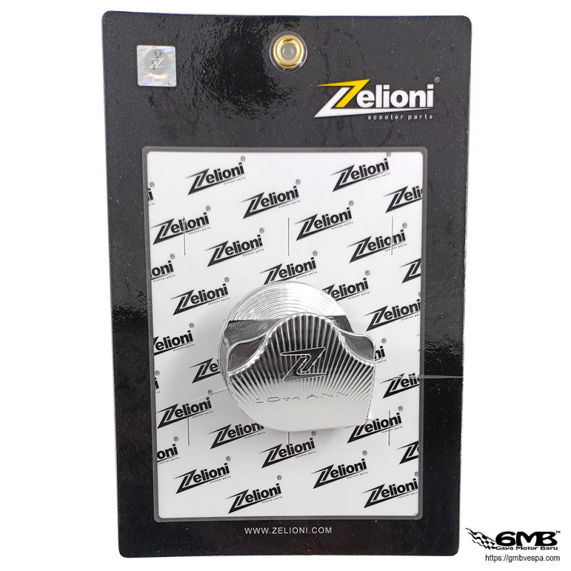 Zelioni CNC Helmet Hook Anniversary Edition for Vespa GTS - Chrome