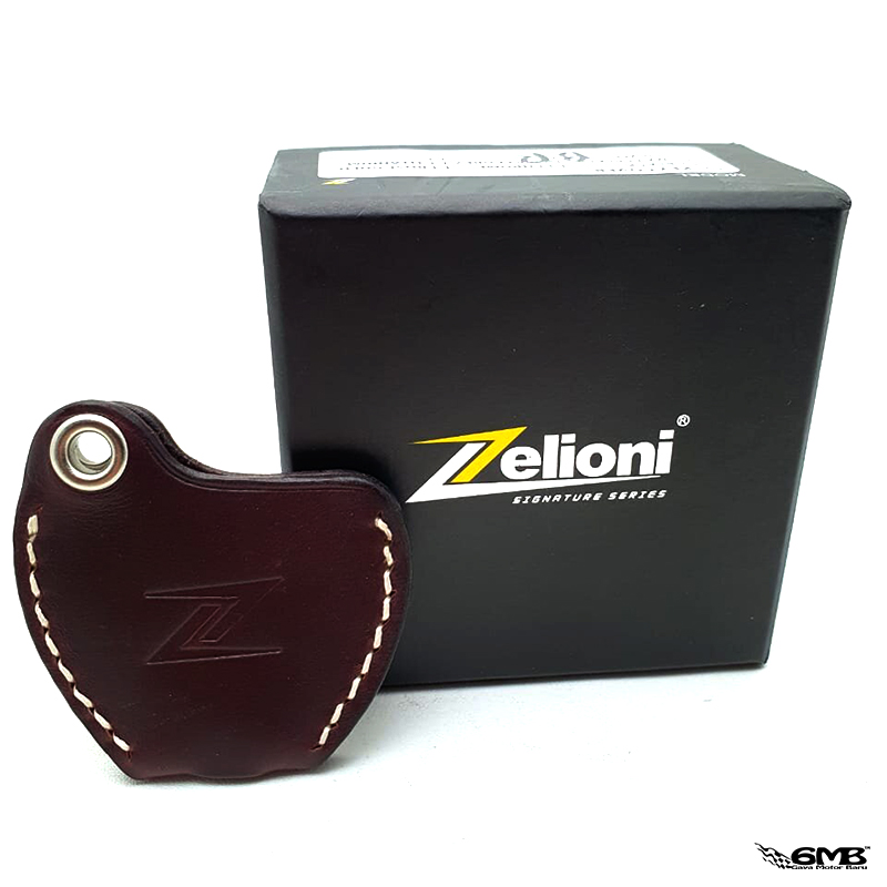 Zelioni Key Cover Leather Dark Brown