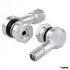 Zelioni CNC Slim Valve for Forge Wheel Set Silver Colour