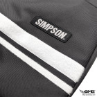 Simpson Helmet Bag 2026 Black White Stripe