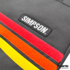 Simpson Helmet Bag 2026 Black Yellow Stripe