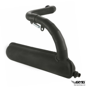 SIP Road Racing Exhaust Banana Vespa PTS 