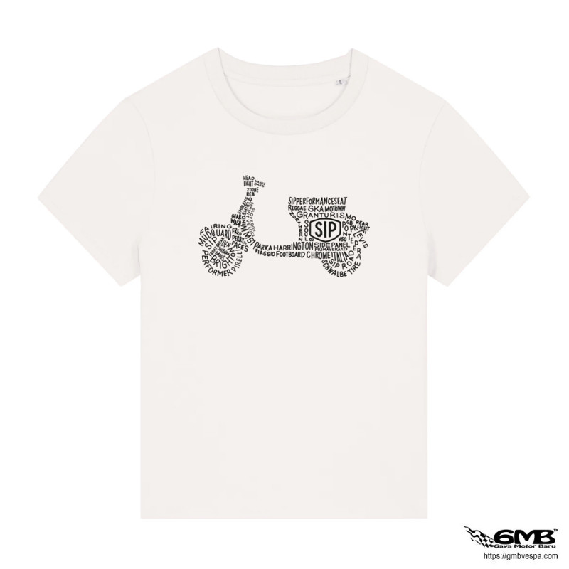 SIP T-Shirt "Vespa Motive" Size S