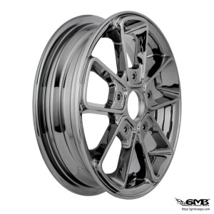 SIP Pordoi 2.5 x 10 Inches Black Chrome 