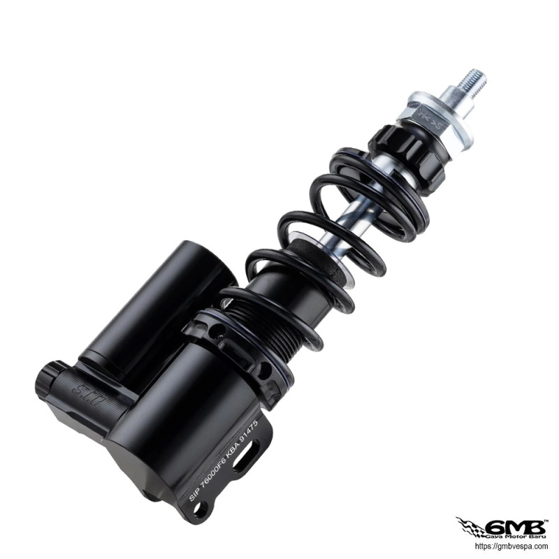 SIP Front Suspension with subtank Vespa PK 185mm Black 