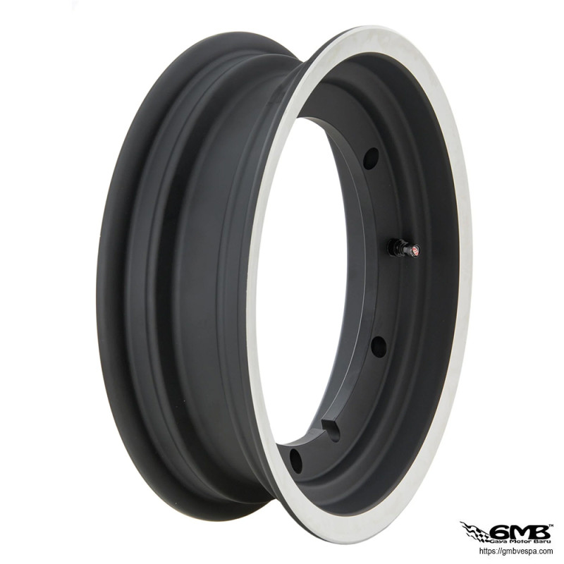 SIP Tubeless Rim 3.00 x 11 for 110-130 Wide Tyres (Matt black with Polished Edge)