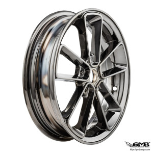SIP Pordoi 3.00 x13 Inches Black Chrome Vespa GTS