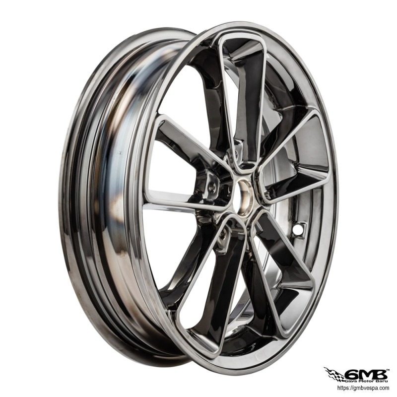 SIP Pordoi 3.00 x13 Inches Black Chrome Vespa GTS