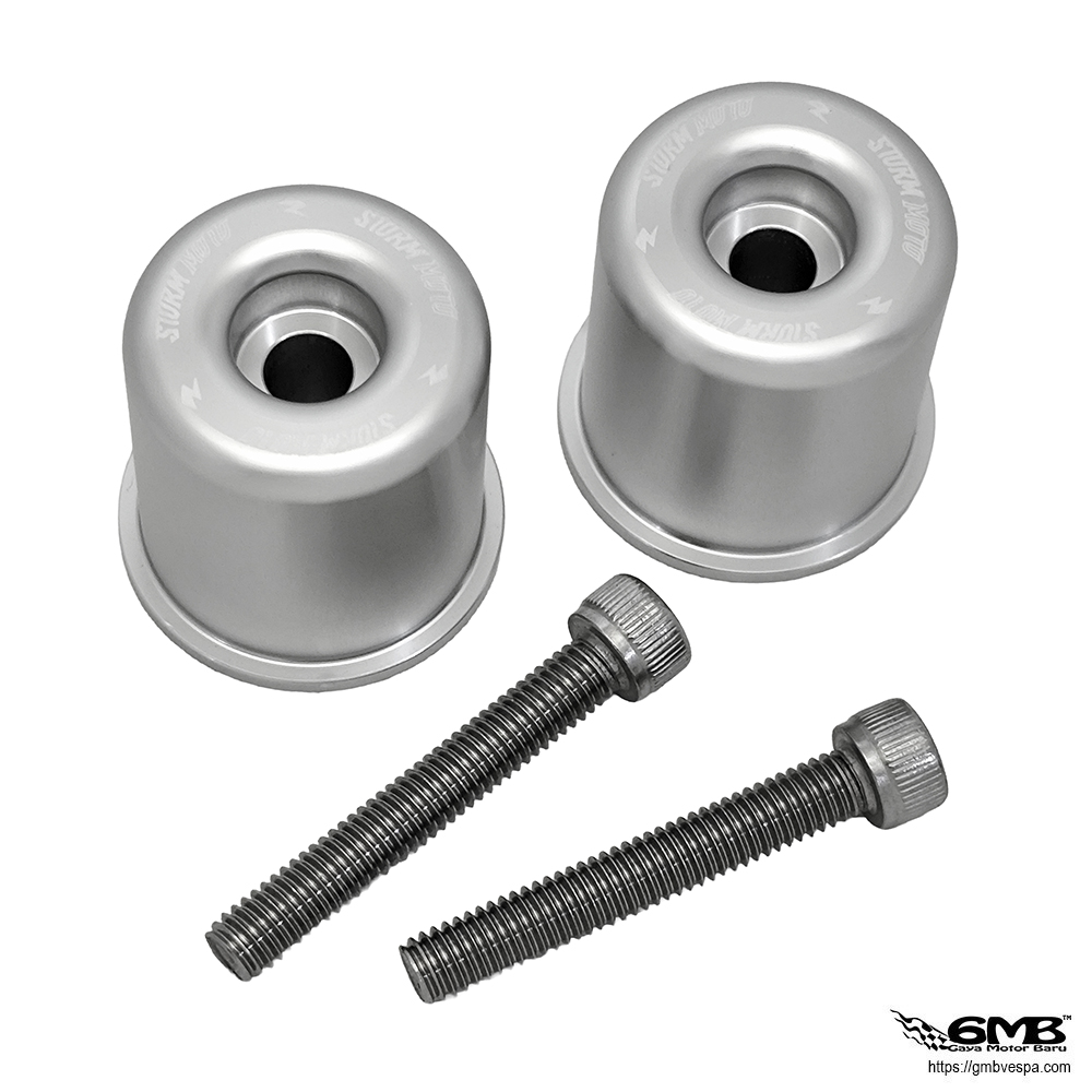 XStorm Bar End Vespa Sprint Silver