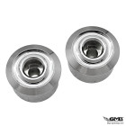 XStorm Bar End Mirror Round Chrome Universal Modern Vespa 