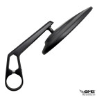 XStorm Bar End Mirror Shape Matte Black Universal Modern Vespa 